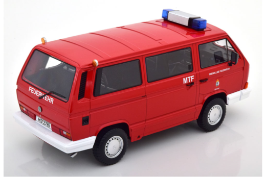 VW T3 Syncro Feuerwehr Münster 1987 | KK-Scale | 1:18