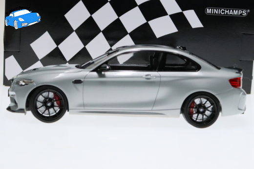 BMW M2 CS silber, Carbon-Dach 2020 | Minichamps | 1:18