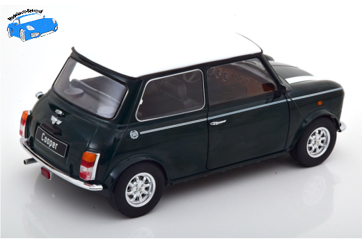 Mini Cooper LHD dunkelgrün/weiß | KK-Scale | 1:12