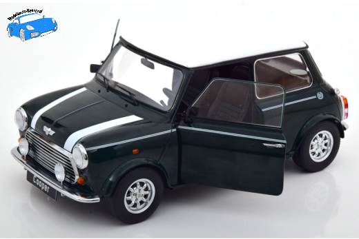 Mini Cooper LHD dunkelgrün/weiß | KK-Scale | 1:12