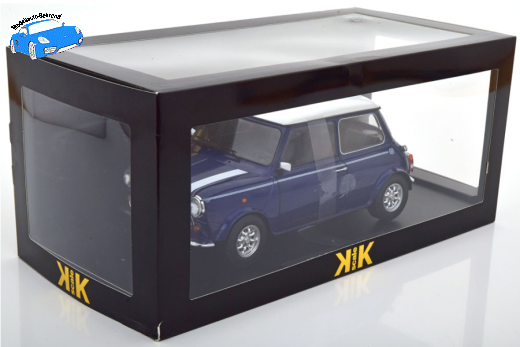 Mini Cooper LHD blaumetallic/weiß/ | KK-Scale | 1:12
