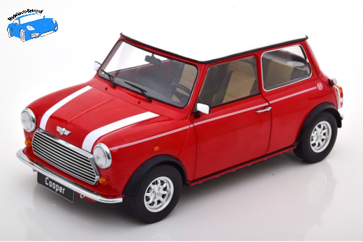 Mini Cooper LHD rot/weiß/ | KK-Scale | 1:12