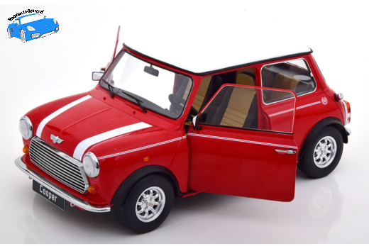 Mini Cooper LHD rot/weiß/ | KK-Scale | 1:12