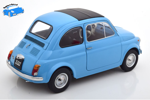 Fiat 500F 1968 hellblau | KK-Scale | 1:12