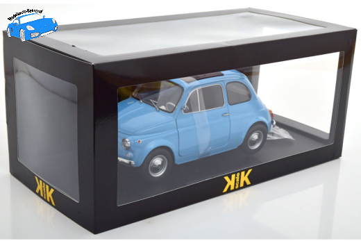 Fiat 500F 1968 hellblau | KK-Scale | 1:12