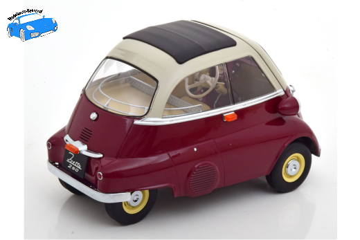 BMW 250 Isetta 1959 dunkelrot/hellgrau | KK-Scale | 1:12