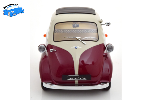 BMW 250 Isetta 1959 dunkelrot/hellgrau | KK-Scale | 1:12