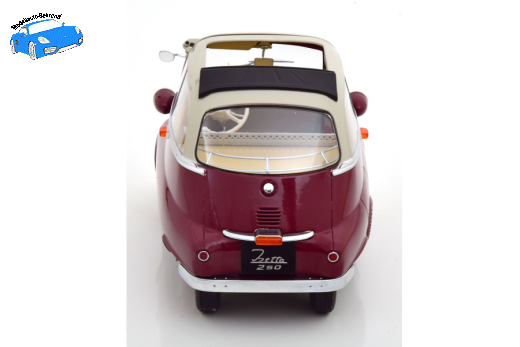BMW 250 Isetta 1959 dunkelrot/hellgrau | KK-Scale | 1:12