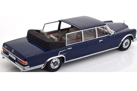 Mercedes 600 W100 Landaulet 1964 dunkelblau | KK-Scale | 1:18