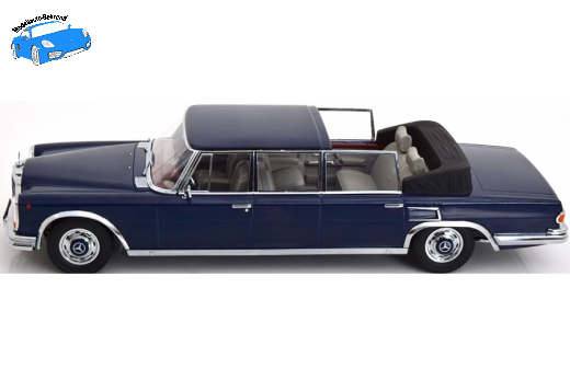 Mercedes 600 W100 Landaulet 1964 dunkelblau | KK-Scale | 1:18