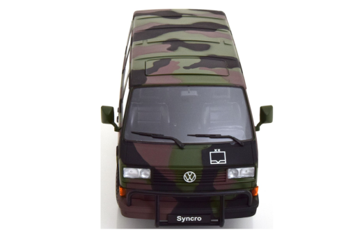 VW T3 Bus Syncro Bundeswehr 1987 camouflage | KK-Scale | 1:18
