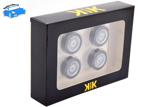 BMW E30 Felgen mit Reifen 18´ | KK-Scale | 1:18