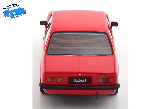 Opel Kadett C Junior 1976 rot/schwarz | KK-Scale | 1:18