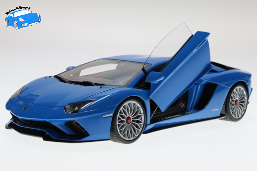 Lamborghini Aventador S Coupe 2017 blue | Autoart | 1:18