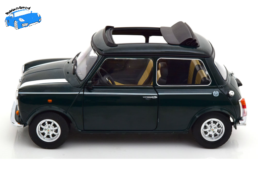 Mini Cooper Sunroof LHD 1997 dunkelgrün / weiß | KK-Scale | 1:12