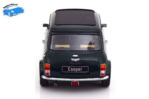 Mini Cooper Sunroof LHD 1997 dunkelgrün / weiß | KK-Scale | 1:12