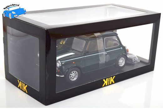 Mini Cooper Sunroof LHD 1997 dunkelgrün / weiß | KK-Scale | 1:12