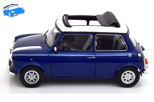 Mini Cooper Sunroof LHD 1997 blaumetallic / weiß | KK-Scale | 1:12