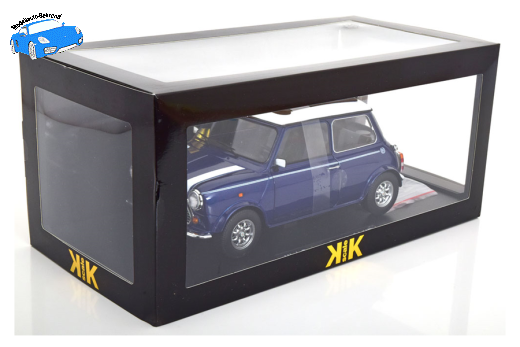 Mini Cooper Sunroof LHD 1997 blaumetallic / weiß | KK-Scale | 1:12