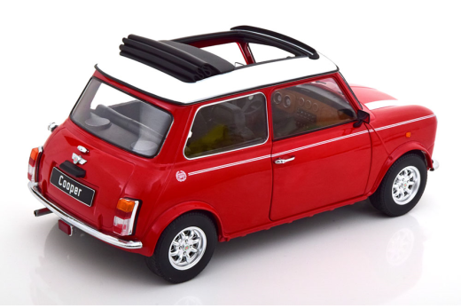 Mini Cooper Sunroof LHD 1997 rot / weiß | KK-Scale | 1:12
