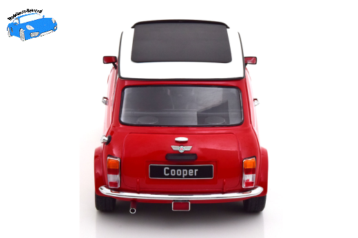 Mini Cooper Sunroof LHD 1997 rot / weiß | KK-Scale | 1:12