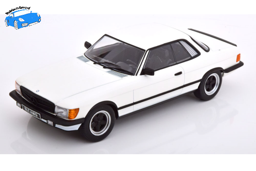 Mercedes 500 SLC 6.0 AMG C107 1985 weiß/matt-schwarz | KK-Scale | 1:18
