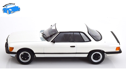Mercedes 500 SLC 6.0 AMG C107 1985 weiß/matt-schwarz | KK-Scale | 1:18