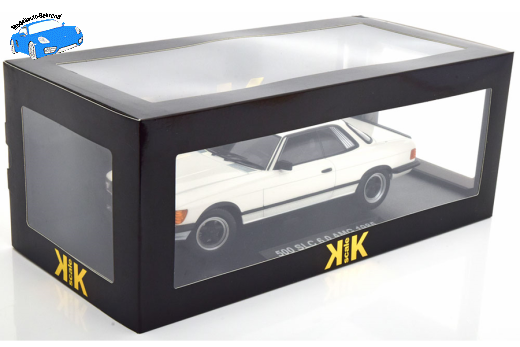 Mercedes 500 SLC 6.0 AMG C107 1985 weiß/matt-schwarz | KK-Scale | 1:18