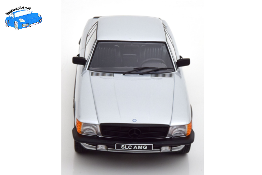 Mercedes 500 SLC 6.0 AMG C107 1985 silber/matt-schwarz | KK-Scale | 1:18