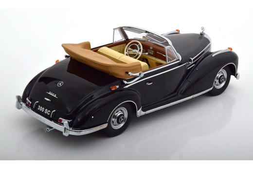 Mercedes 300 SC W188 Cabrio 1957 schwarz | KK-Scale | 1:18