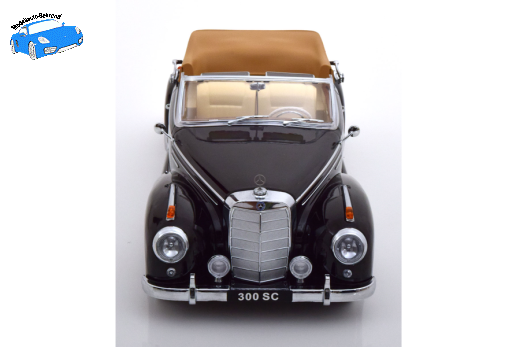 Mercedes 300 SC W188 Cabrio 1957 schwarz | KK-Scale | 1:18