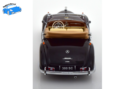 Mercedes 300 SC W188 Cabrio 1957 schwarz | KK-Scale | 1:18