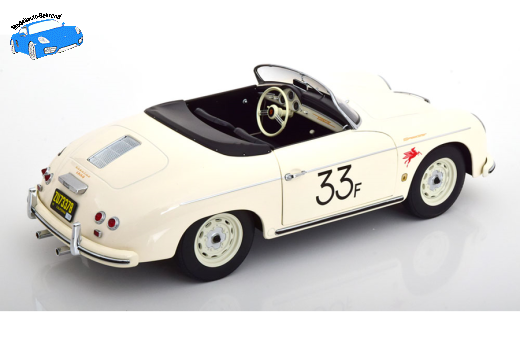 Porsche 356 A Speedster No.33 1955 weiß | KK-Scale | 1:12