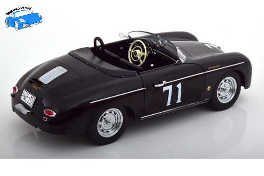 Porsche 356 A Speedster No.71 1955 schwarz | KK-Scale | 1:12