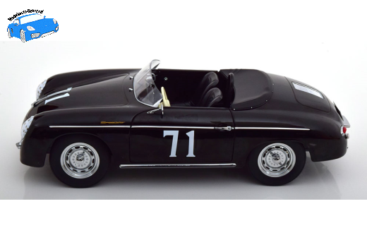 Porsche 356 A Speedster No.71 1955 schwarz | KK-Scale | 1:12