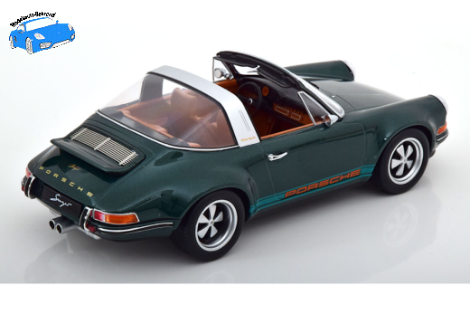 Singer Porsche 911 Targa dunkelgrün-metallic | KK-Scale | 1:18