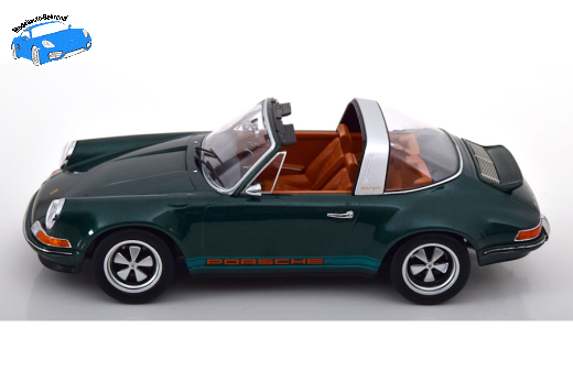 Singer Porsche 911 Targa dunkelgrün-metallic | KK-Scale | 1:18