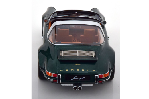 Singer Porsche 911 Targa dunkelgrün-metallic | KK-Scale | 1:18