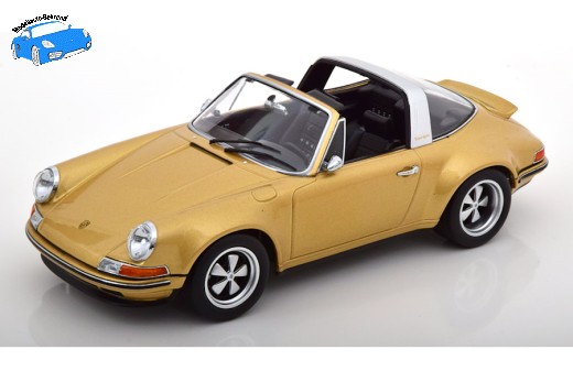Singer Porsche 911 Targa gold-metallic | KK-Scale | 1:18