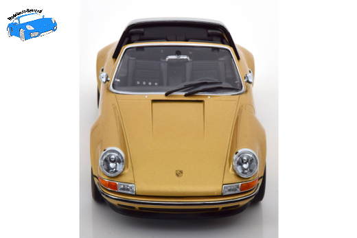 Singer Porsche 911 Targa gold-metallic | KK-Scale | 1:18