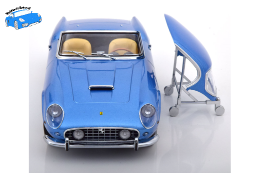 Ferrari 250 GT California Spyder mit Hardtop 1960 hellblau-metallic | KK-Scale | 1:18