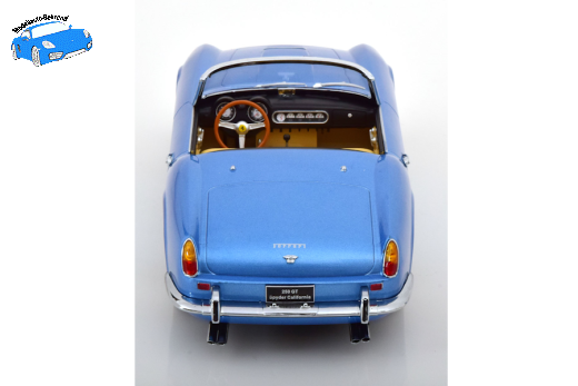 Ferrari 250 GT California Spyder mit Hardtop 1960 hellblau-metallic | KK-Scale | 1:18