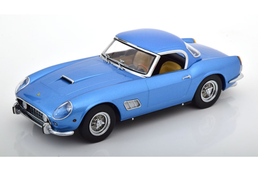 Ferrari 250 GT California Spyder mit Hardtop 1960 hellblau-metallic | KK-Scale | 1:18