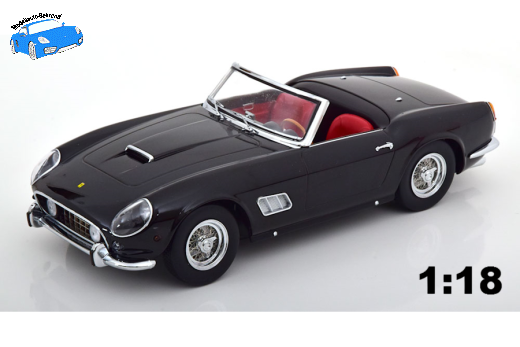 Ferrari 250 GT California Spyder mit Hardtop 1960 schwarz | KK-Scale | 1:18