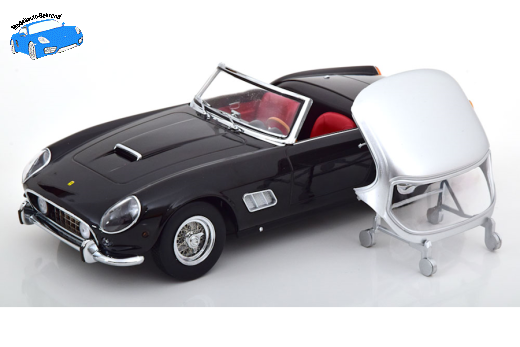 Ferrari 250 GT California Spyder mit Hardtop 1960 schwarz | KK-Scale | 1:18