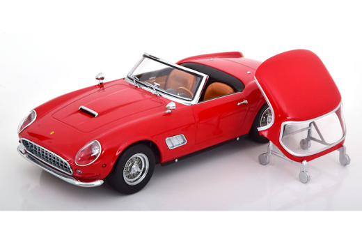 Ferrari 250 GT California Spyder mit Hardtop 1960 rot | KK-Scale | 1:18