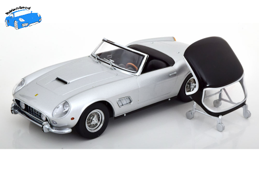 Ferrari 250 GT California Spyder mit Hardtop 1960 silber | KK-Scale | 1:18