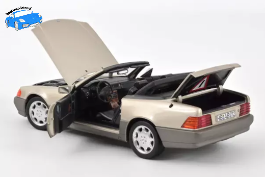 Mercedes-Benz 500 SL 1989 Rauchsilber metallic | Norev | 1:18