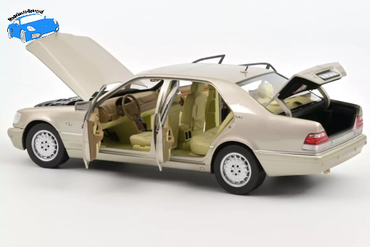 Mercedes-Benz S600 1997 Silber | Norev | 1:18