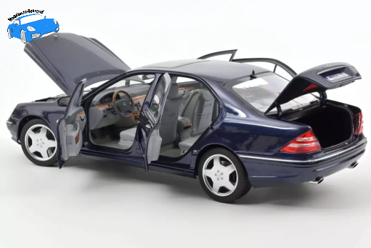 Mercedes-Benz S55 AMG 2000 blau metallic | Norev | 1:18